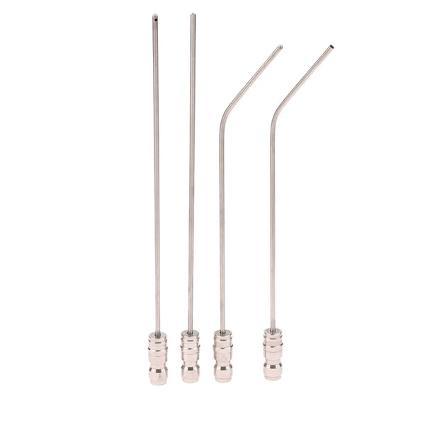 Stainless Steel High Pressure Cleaning Needle Nozzle – 1/4" Quick Connect Deep Cleaning Sprayer