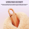 Desktop Aluminum Alloy Folding Phone Holder – Portable Keychain Universal Smartphone Stand