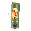 450ml Portable Juicer Blender Cup – 12-Blade Rechargeable Smoothie Maker