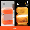 Luminous Quicksand Fluorescent Kerosene Lighter – Windproof Transparent Shell Creative Smoking Accessory Gift