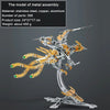 DIY Assembly 3D Metal Mechanical Model Kit – Scorpion, Cheetah, Wasp, Falcon, Pterosaur & Phoenix