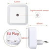 Wireless LED Night Light with Automatic Dusk-to-Dawn Sensor