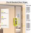 djustable Hinge Mortiser Installation Kit for 3" to 5" Hinges