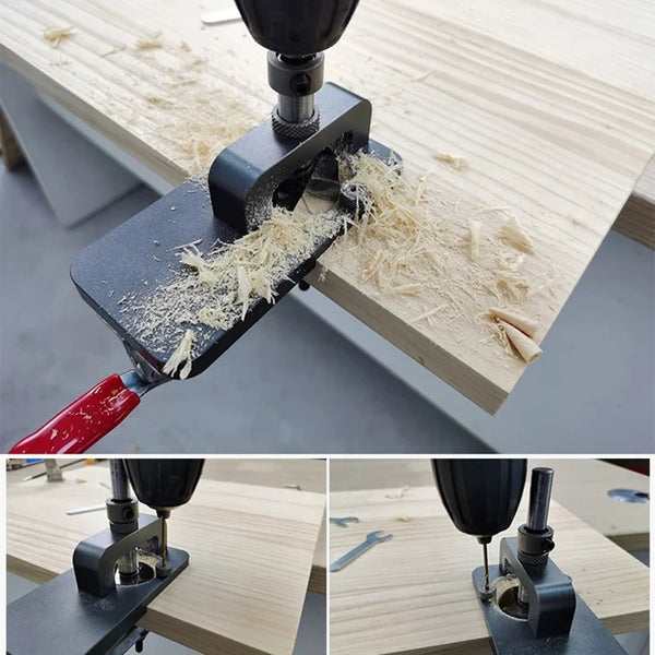 35mm Concealed Hinge Jig Kit with Drilling Guide & Locator for Cabinets
