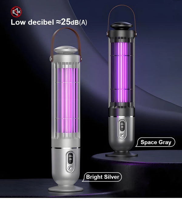USB Rechargeable Mosquito Killer Lamp – Electric Shock UV Bug Zapper for Indoor & Outdoor Use