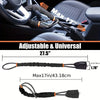 Car Steering Wheel Lock – Universal Anti-Theft Steel Cable Security Device for Cars, SUVs & Trucks