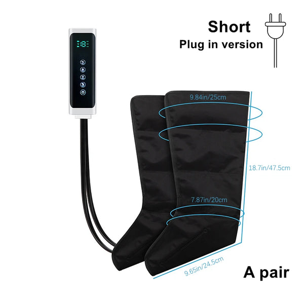 Air Wave Massage Boots with Compression for Legs & Feet Relief