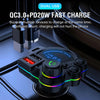 Bluetooth Car Charger FM Transmitter – Wireless Hands-Free MP3 Player & Dual USB Fast Charger