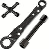 Plumbing Angle Stop Wrench Kit with Sillcock Key & Sleeve Puller