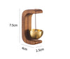 Japanese Wooden Wind Chime Door Bell – Magnetic Hanging Entrance Chime Decoration