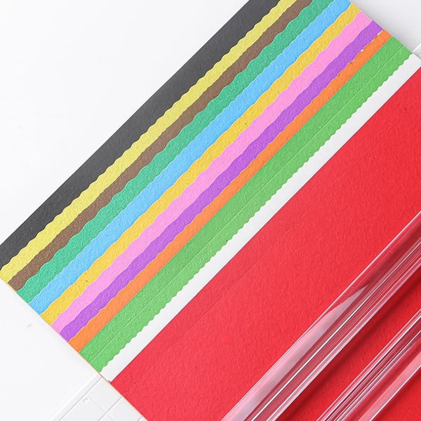 12-in-1 Manual Paper Cutter with Sliding Blade & Lace Guide