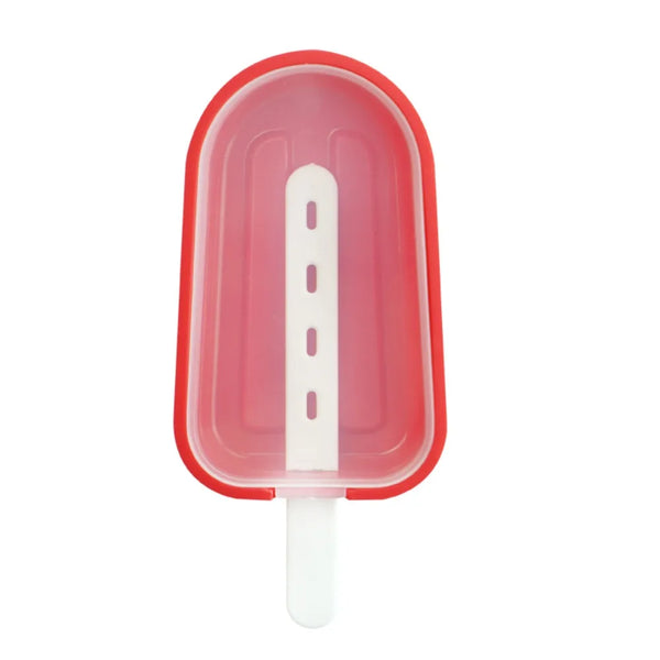 Stackable Silicone Popsicle Mould with Lid & Sticks – Reusable Ice Maker