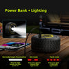 Portable Car Tire Inflator with 8000mAh Battery & Emergency Jump Starter