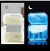 Luminous Quicksand Fluorescent Kerosene Lighter – Windproof Transparent Shell Creative Smoking Accessory Gift