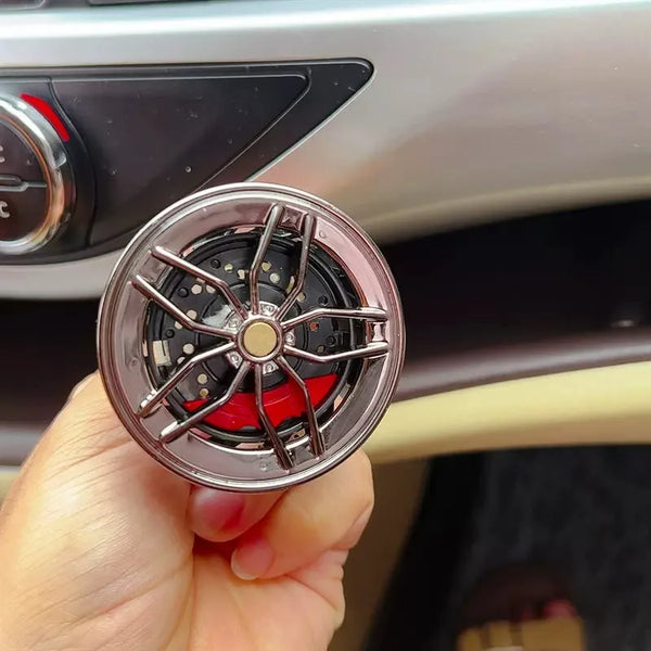 Rotating Magnetic Car Aroma Diffuser – Gyroscope Air Freshener & Dashboard Decoration