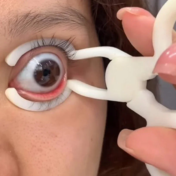 Eye Care Contact Lens Inserter & Remover Set – Soft Plastic Tweezer Stick Wearing Tools with Eyelid Lifters