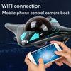 6CH RC Boat Submarine with Camera – WiFi FPV Underwater Remote Control Mini Camera Boat