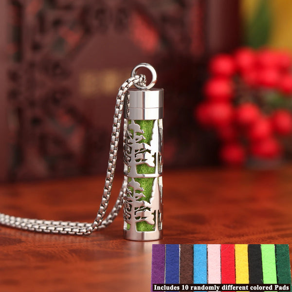 Aromatherapy Necklace Diffuser Pendant