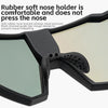 Photochromic Polarized Cycling Glasses with Lightweight TR-90 Frame
