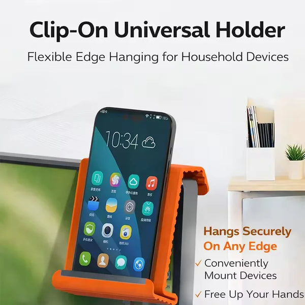 Foldable Silicone Phone Stand – Bendable, Multi-Angle Adjustable Holder