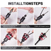Countersink Drill Bit Set with Depth Stop & Ball Bearing Guide