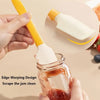 Silicone Jam Spatula with Can Opener End – Multi-Purpose Jar Spreader & Mixing Scraper