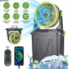 Portable Misting Fan with 20000mAh Battery, Remote & Triple Nozzles