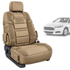 Military Style Heavy-Duty Car Seat Protector with Non-Slip Backing & Storage Pockets