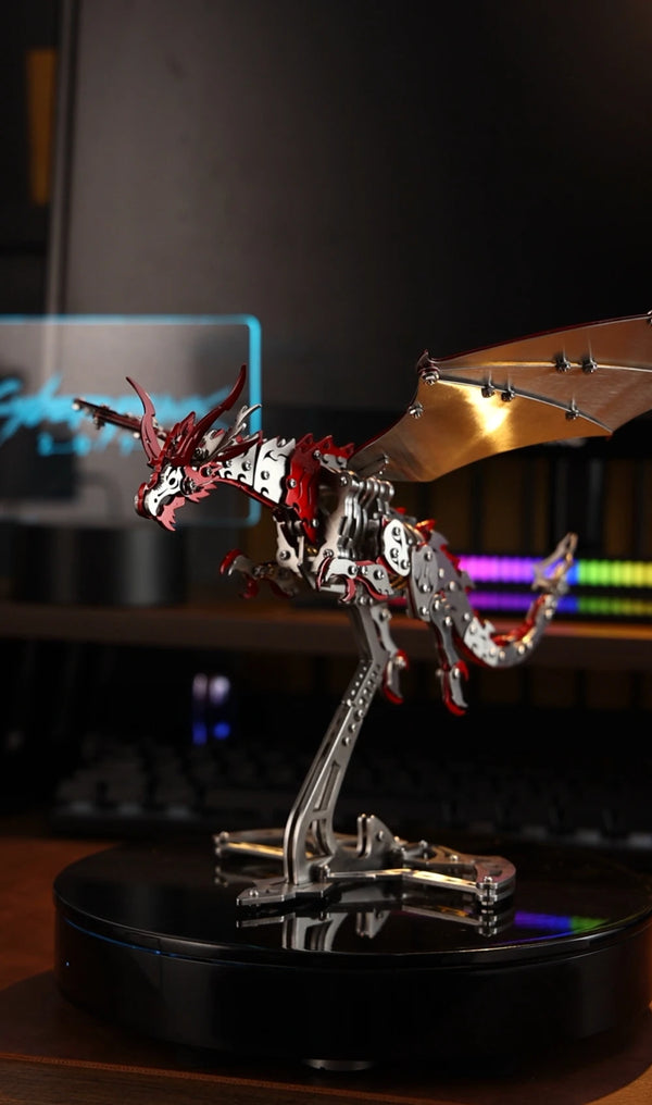 DIY Assembly 3D Metal Mechanical Model Kit – Scorpion, Cheetah, Wasp, Falcon, Pterosaur & Phoenix