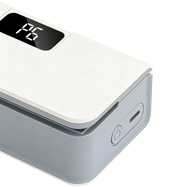 Mini Plastic Bag Sealer – Rechargeable 2-in-1 Heat Sealing & Cutting Machine for Food Storage