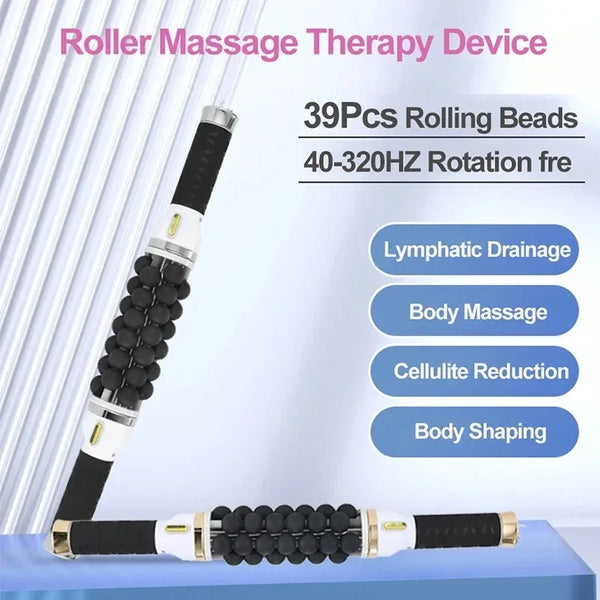 40W Electric Rolling Massage Machine – High Frequency Body Sculpting & Muscle Relaxation Roller