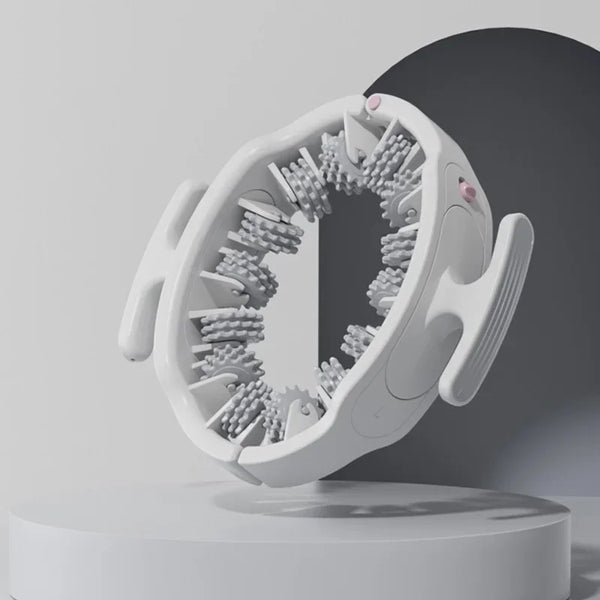 Ring Leg Massager Massage Roller with Detachable Handles for Full Body Relaxation