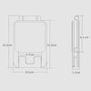 Foldable Aluminum Laptop Stand – Adjustable Portable Desk Holder