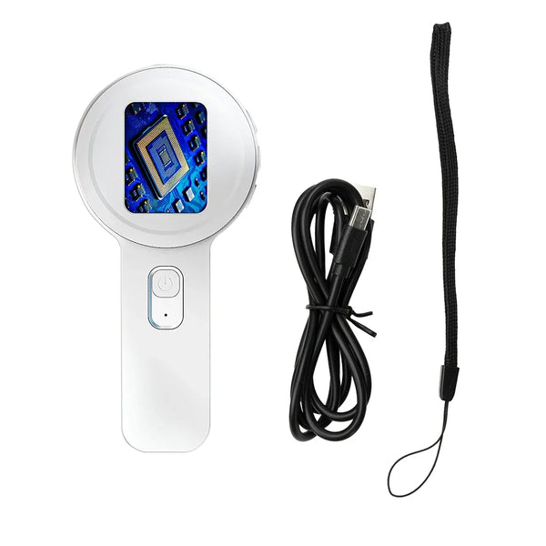 Handheld Digital Microscope with 100X Magnification and 2-Inch IPS Screen
