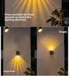 Solar Wall Washing Lamp – Outdoor Waterproof Courtyard Spotlight & Landscape Wall Decoration Light
