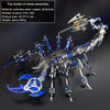 DIY Assembly 3D Metal Mechanical Model Kit – Scorpion, Cheetah, Wasp, Falcon, Pterosaur & Phoenix