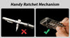 EDC Titanium Alloy Mini Spanner Wrench Multi-Tool – Portable Adjustable Repair Tool