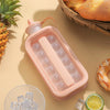 Portable 2-in-1 Folding Ice Maker Water Bottle – Ice Cube Mold & Drink Container