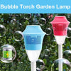 Rechargeable Bubble Maker Lamp – Automatic Bubble Torch with Stand, Lights & Music