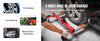 Wheel Dolly Heavy Duty Vehicle Positioning Ratchet Tire Jack Max Capacity 1500 Lbs Car Dolly for Car Auto Repair Moving