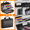 Hard-Shell Fireproof Document Box with Lock – Portable Secure Organizer for Home, Office & Travel