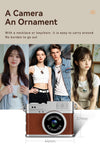 Retro Mini Digital Camera – 1080P Full-HD Video Recorder with LED Fill Light and 0.96" IPS Screen
