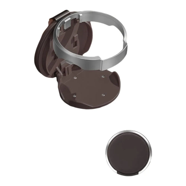 Foldable Car Door Cup Holder with Stable Mount & Space-Saving Design