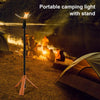 LED Work Light with Tripod Stand – Rechargeable Waterproof Camping Lantern with 4 Modes & Power Bank Function