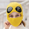 Windproof Warm Mask with Integrated Ear Protection & Glasses Cover for Children and Adults