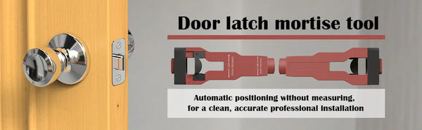 Professional Door Latch Mortise Installation Kit