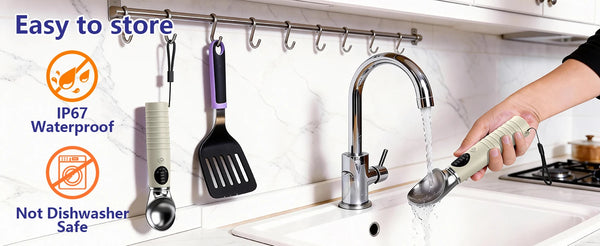 USB Rechargeable Heated Ice Cream Scoop