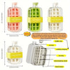 Silicone Ice Cube Tray with Lid – 12-Grid Large Capacity Water Bottle Mold