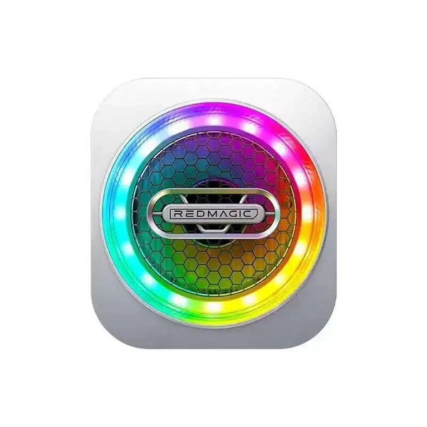 30W Magnetic Liquid Cooling Fan with RGB Lighting & AI Temperature Control for Mobile Phones and Tablets