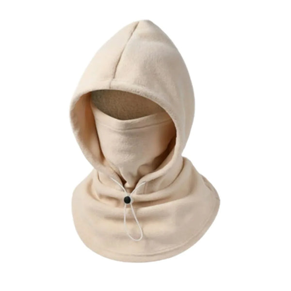 Fleece Balaclava Winter Hat – Windproof Hooded Face Mask for Cycling